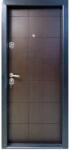 NOVO DOORS Usa metalica de apartament cu izolatie si vizor Novo Doors First Class NDS07, Deschidere Stanga Dreapta, Dimensiune 200X88 cm, Tabla 1.2 mm, Kit complet, Wenge (Sens deschidere: Stanga) (NDS07WEN88ORS