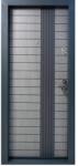 NOVO DOORS Usa metalica de apartament cu izolatie si vizor Novo Doors First Class NDS14, Deschidere Stanga Dreapta, Dimensiune 200X88 cm, Tabla 1.2 mm, Kit complet, Gri antracit (Sens deschidere: Stanga) (NDS14G