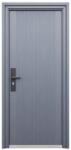 NOVO DOORS Usa metalica de exterior cu izolatie si vizor Novo Doors ND6003, tabla 0.5 mm, prag din inox, balamale si clanta incluse, pentru casa si apartament, Gri Antracit (Sens deschidere: Dreapta) (ND6003GAOR