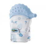 BabyJem Manusa bebelusi pentru dentitie Scratch Gloves (Culoare: Bleu)