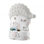 BabyJem Manusa bebelusi pentru dentitie Scratch Gloves (Culoare: Alb)