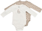 BabyCosy Set 2 body-uri cu maneca lunga petrecute, Girafa, BabyCosy, 100% bumbac organic (Marime: 3-6 Luni)
