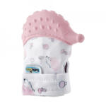 BabyJem Manusa bebelusi pentru dentitie Scratch Gloves (Culoare: Roz) - drool