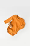 BabyCosy Body Bebe Unisex cu maneca lunga din 95% bumbac organic cu 5% elastan - Sofran, BabyCosy (Marime: 18-24 Luni)