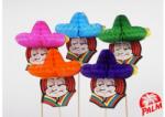 Palm Dekor fogpiszkáló 19 cm Mexican 3D - 100db/csomag