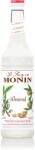 MONIN mandulaszirup - koktélokhoz és kávéhoz - 0.7L