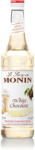 MONIN Szirup Kávéhoz - Fehér Csokoládé - White Choco / Chocolate - 0, 7L