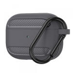 Techsuit Husa Techsuit Carbon pentru Apple AirPods 3, Gri - koubsolutions