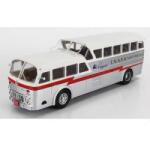 Magazine Models Macheta autobuz Pegaso e. n. a. s. a. autobuz Madrid - Barcelona scara 1/43 argintiu si crem 25 cm (JPT)