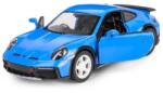  Macheta Porsche 911 rallye scara 1/32-38 blue in window box
