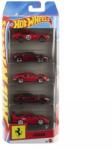 Mattel Hot Wheels: kisautók: Ferrari 5 Darabos Szett (JLN12)