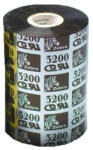 Zebra 3200 fekete eredeti viaszos/gyantás címkeszalag csomag (6db, 174mm x 450m, 03200BK17445) (03200BK17445)