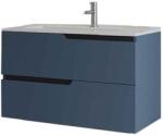 Fluminia Mobilier pentru lavoar încastrat Fluminia, Bari, 80 cm, bleumarin (BARI82-BM-L)