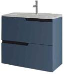 Fluminia Mobilier pentru lavoar încastrat Fluminia, Bari, 60 cm, bleumarin (BARI62-BM-L)
