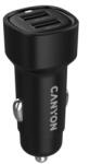 CANYON Зарядно за кола Canyon - OnDrive 24, 24W, USB-A, черно (CNE-CCABR2AA)