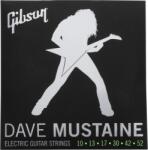 Gibson SEG-DM10 Dave Mustaine Electric Guitar String Set 10-52 Signature (GI-SEG-DM10)