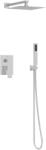 BALNEO Cascade set de duș ascuns cu duș de ploaie crom H0301010607 (H0301010607)