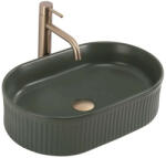 Rea Vanda lavoar 49x31 cm ovale de blat verde mat REA-U3611 (REAU3611)