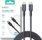 AUKEY Cablu de date Aukey CB-SCC101 USB-C 1m 100W negru (cb-scc101)