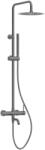 BALNEO Cascade set de duș perete cu duș de ploaie grafit H0301070505 (H0301070505)