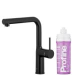 Armatura Duero Pure Move baterie de bucatarie cu filtru pe picior negru 6623-425-81 (662342581)