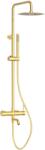 BALNEO Cascade set de duș perete cu duș de ploaie auriu H0301030505 (H0301030505)