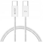 Tech-Protect USB 2.0 Type C Összekötő Fehér 1m 129689 (129689)