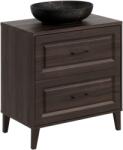 Comad Set dulap Comad Dorothy Ristretto DOROTHY RISTRETTO 82-80-46-2S, lavoar Comad Mona UN-MONA-MB12, RISTRETTO 89-80-46 M (SETDORB80CMUNMONA)