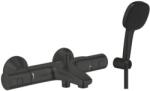 GROHE kádcsaptelep zuhanyszettel 150 mm matt fekete GBAL5 (GBAL5)