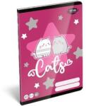 LIZZY Füzet, tűzött, A5, sima, 32 lap, LIZZYSULI, "Kit tok Stars Purrfect", "20-32 (7500172002) - patronbolt