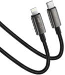 ACEFAST Cablu USB-C la Lightning, 30W, 1.2m - Acefast (C23-01) - Black (KF2362664) - vexio