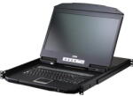 ATEN Switch KVM 8P USB HDMI Single Rail LCD KVM IP SW (CL3708INW-ATA-AG) - vexio
