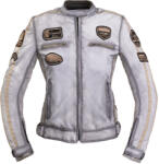 W-Tec Női motoros kabát W-TEC Virginia M fehér (22750-M)