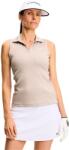 J. Lindeberg Delilah Sleeveless Top Oyster Brown Női póló XL