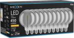 Mexen Vintis 10x Filament spirál LED izzó E27, G125, 8W, Meleg - 2200K, 450 lm, füstös - L168-E27-0822-70x10