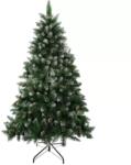 Magic home Albero műfenyő, havas végek, tobozokkal, 150 cm