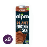 Alpro csokoládéízű protein ital (8x1 liter)