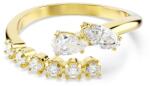 Swarovski női gyűrű köbös cirkónium MESMERA - arany 58