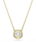 Swarovski lănțișor pentru femei placat cu aur zirconiu cubic UNA 9BY2-AKDZ7Z_10Y (5758061)