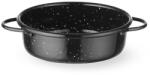 HENDI Casserole edény, zománcozott, , Fekete, ⌀120x(H)40mm (622520)