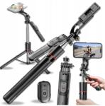 Blavec Szelfie Bot Telefontartó Állvánnyal Bluetooth 5.2 Távirányító 171cm (Blavec Selfie Stick Gimbal P10)