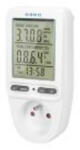 ORNO OR-WAT-435, 3 soros kijelzővel ellátott, digitális fogyasztásmérő, LCD kijelzővel (OR-WAT-435)