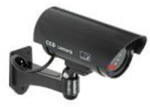VIRONE CD-3/B CCTV biztonsági kamera álkamera, elemes, fekete (CD-3/B)
