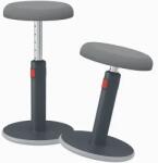 Leitz Ergo Cosy Active ülő-álló irodai szék 2 az 1-ben bársony szürke (65180089)