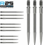 Mission darts fémhegy Mission R2.5 Rapid Points - GV1 ezüst, 35mm