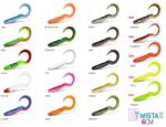 Delphin Műcsalik/gumi Delphin TwistaX angolnafark UV-k 5 db 6cm/FORESTER (101004040)