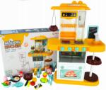 LandToys Gyerekkonyha Víz Csapvíz Gőz Kréta Tábla Fény Hang (LT77)