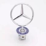  Mercedes fém bélyeg embléma gravírozással stílusos motorháztető dekoráció