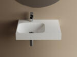 Foglia Lavoar suspendat, din compozit, 60x40x10.2 cm, alb lucios, Foglia Titan (637772063103)
