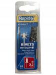 Rapid Waterproof letéphető szegecsek Ø3, 2 x 8 mm alumínium 50 db (653516858)